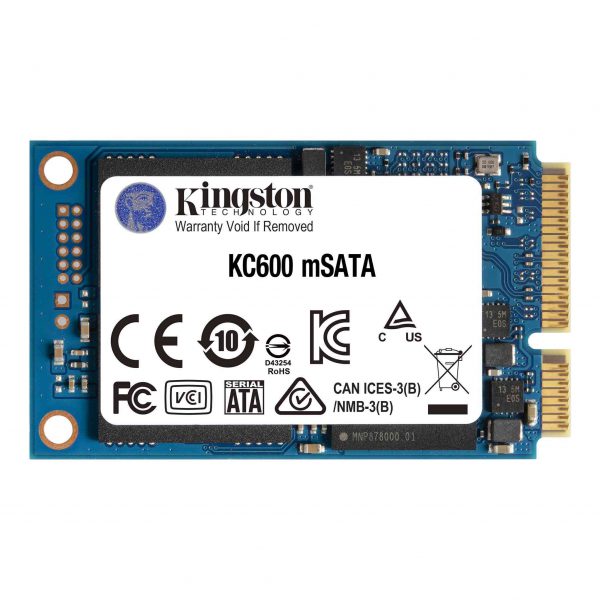 Kingston mSATA KC600 Module – 512GB