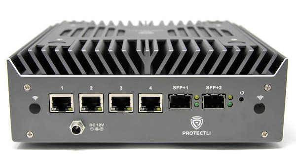 Protectli VP6600 series front view