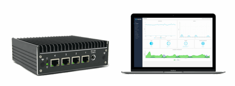 Vilfo dashboard and Protectli Vault